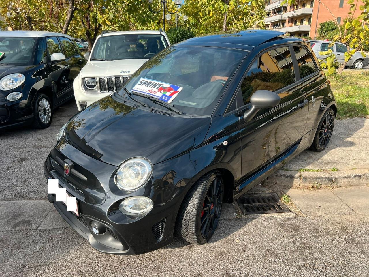 Abarth 595 1.4 Turbo T-Jet 180 CV Competizione tetto abribile sablet navi brembo