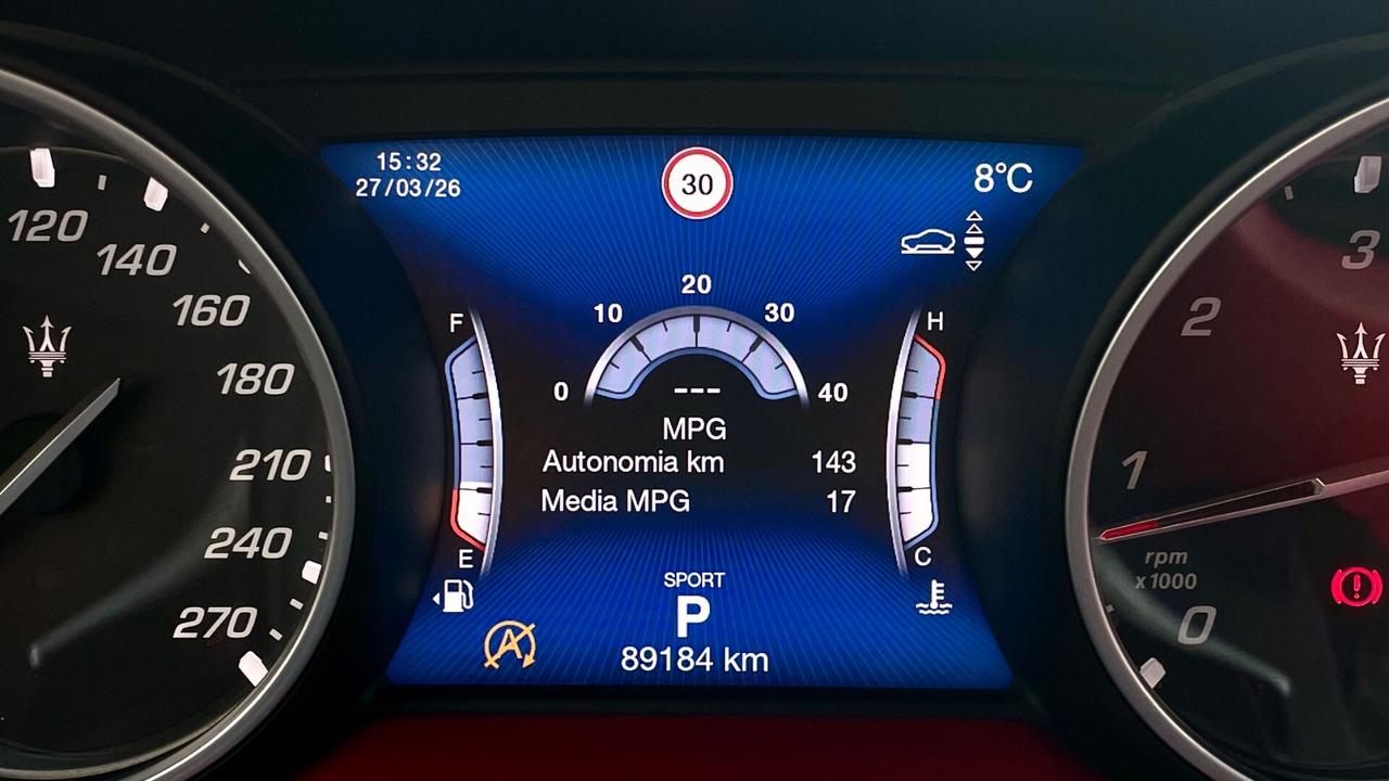 MASERATI LEVANTE 3.0 GRANSPORT Q4 V6 275CV - FULL LED, PELLE, SOSPENSIONI REGOLABILI, SEDILI ELETTRICI