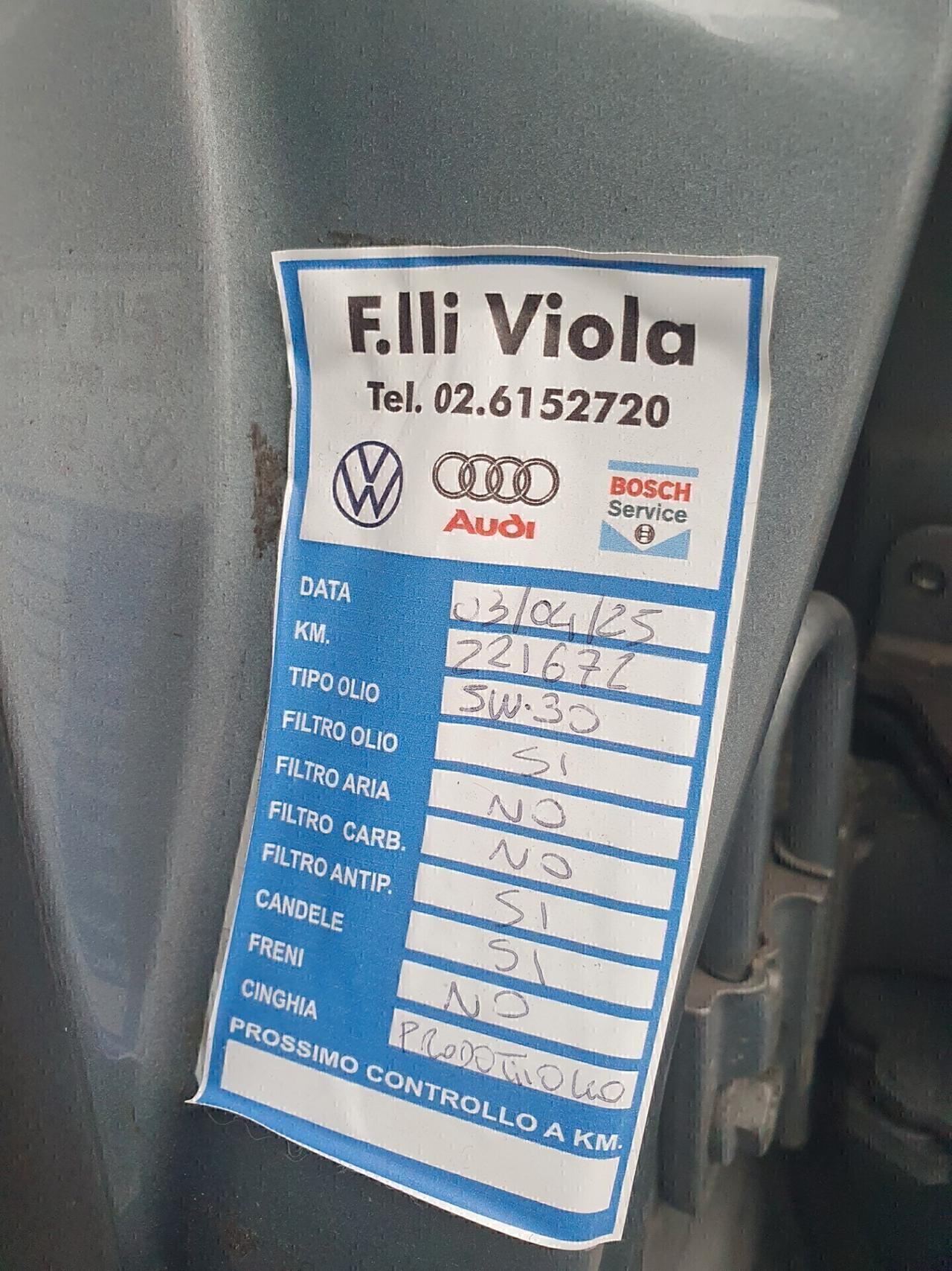 Volkswagen Touran 1.6 benzina GPL 5p Neop 2008