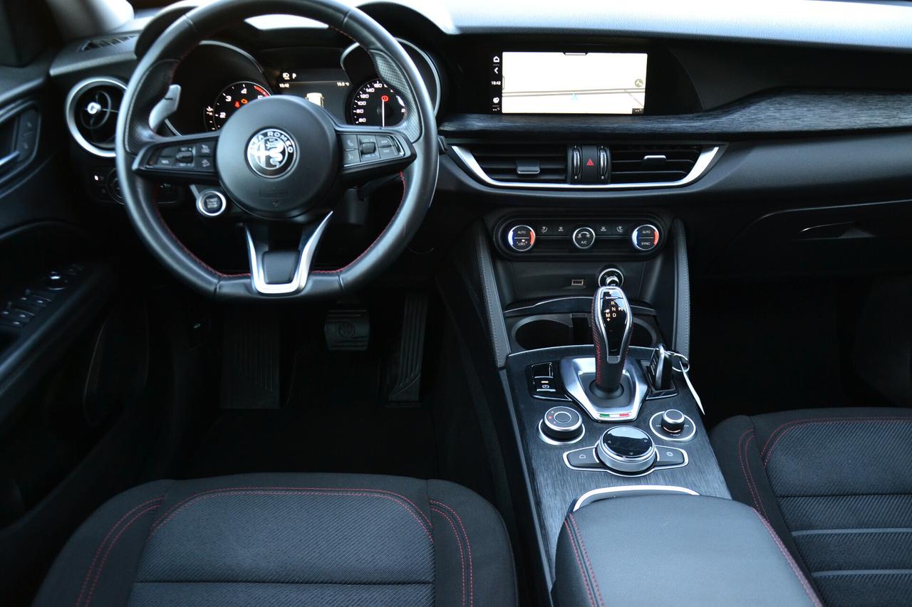 Alfa Romeo Stelvio 2.2 160CV AT8 **PREZZO VERO**LED-NAV-RCAM+PDC