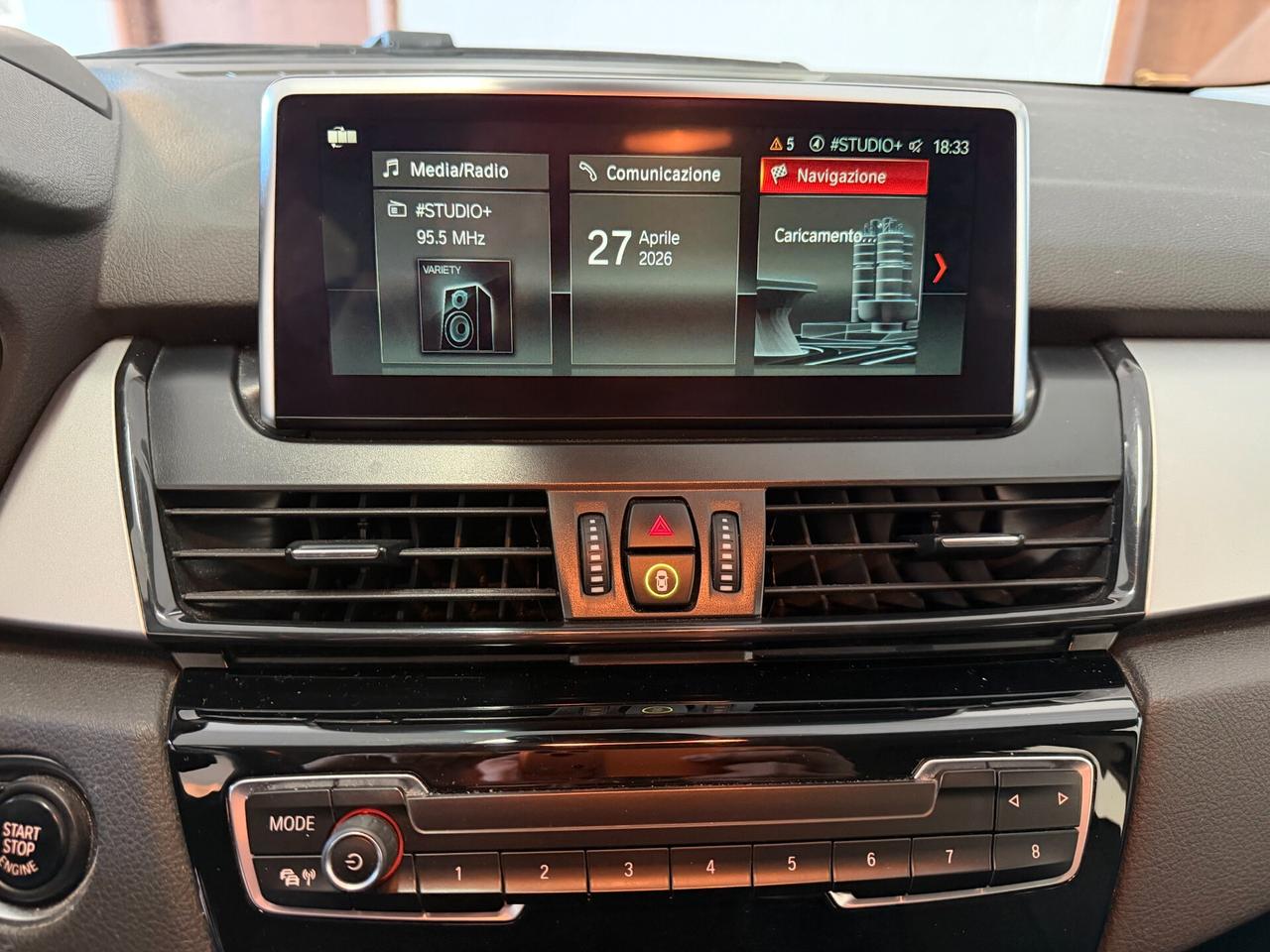 Bmw 2018 216d Active Tourer Sport 7 POSTI MANUALE