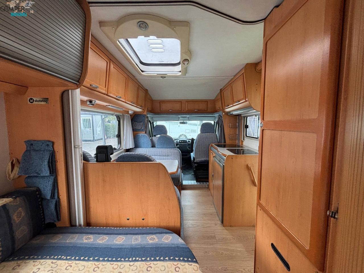HYMER TRAMP 575 -Semintegrale letto alla francese compatto 6,15 mt