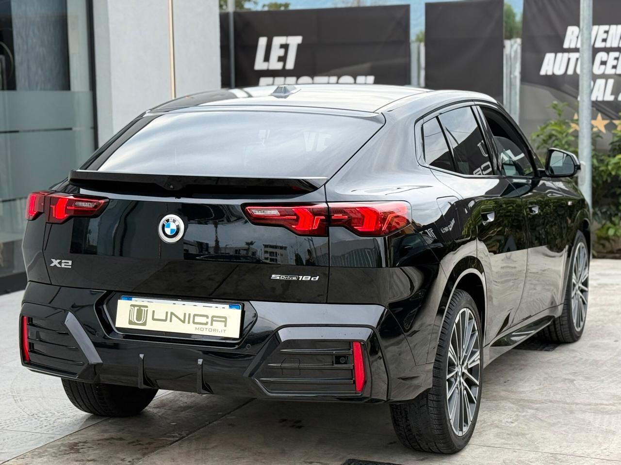 BMW X2 S-Drive 18d Msport 2.0 150 CV TETTO PANORAMICO - MY24