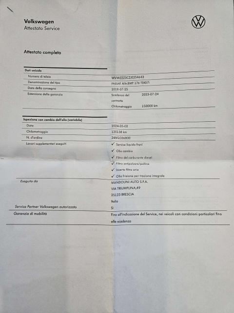 Volkswagen Passat Alltrack Passat VIII 2015 Alltrack 2.0 bitdi 4motion dsg