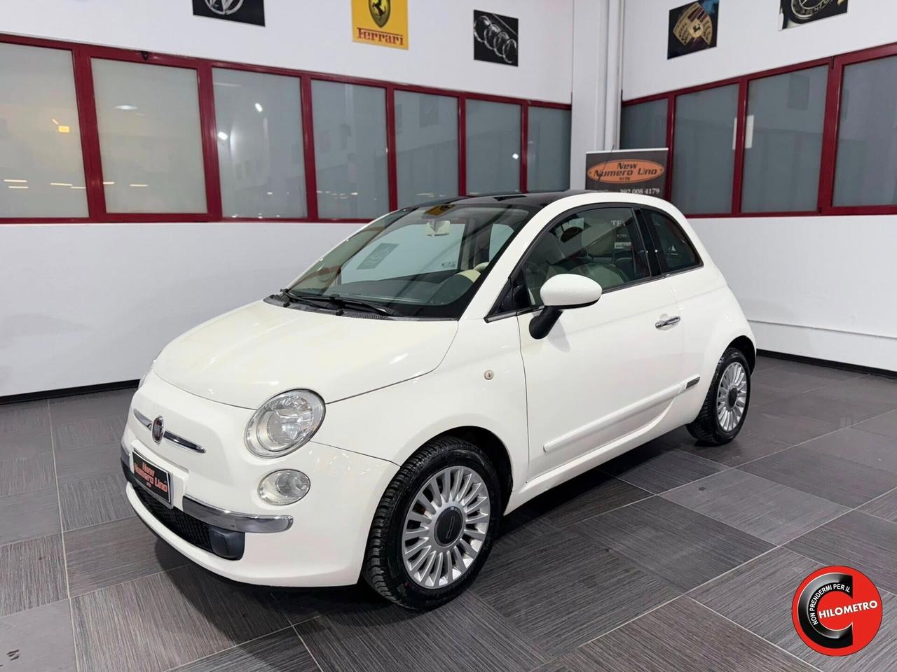 Fiat 500 1.2 benz 69cv Lounge 2010 Con soli 100.000KM