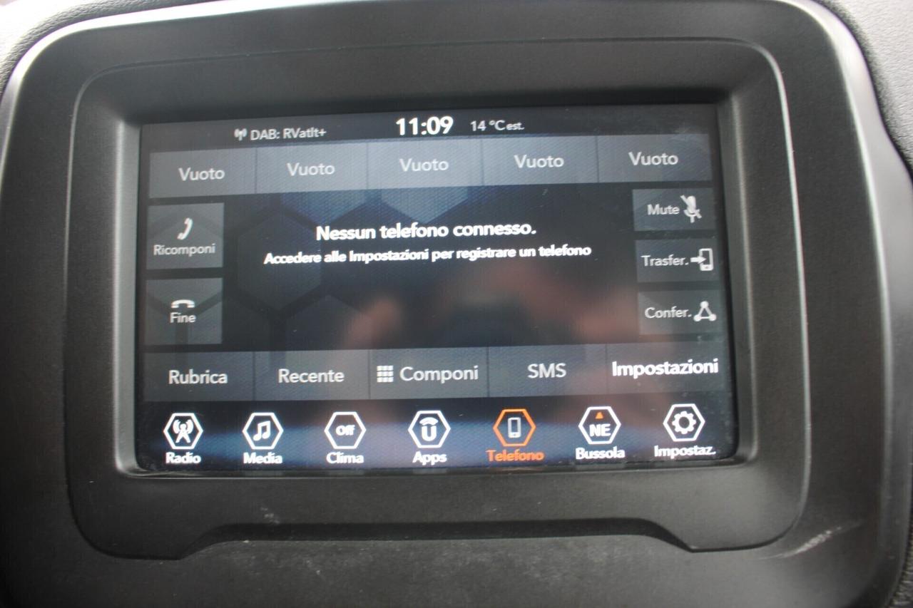 JEEP RENEGADE 1.6 MJT 120cv LIMITED *PREZZO VERO* UNIPRO'