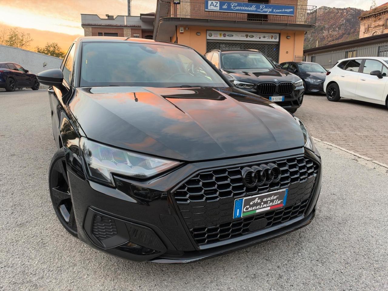 Audi A3 SPB 35 TDI 150 CV - S-LINE - S-TRONIC MY 22 TOTAL BLAK