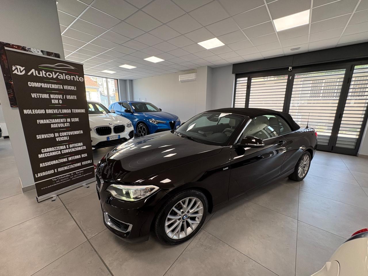 Bmw 218d Cabrio Luxury 2.0 150cv 2016 km 178000