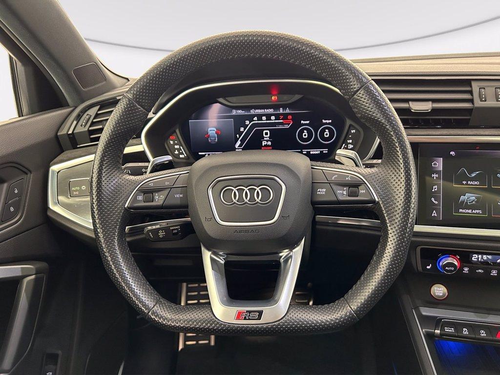 AUDI Q3 sportback rs 2.5 quattro s-tronic del 2020
