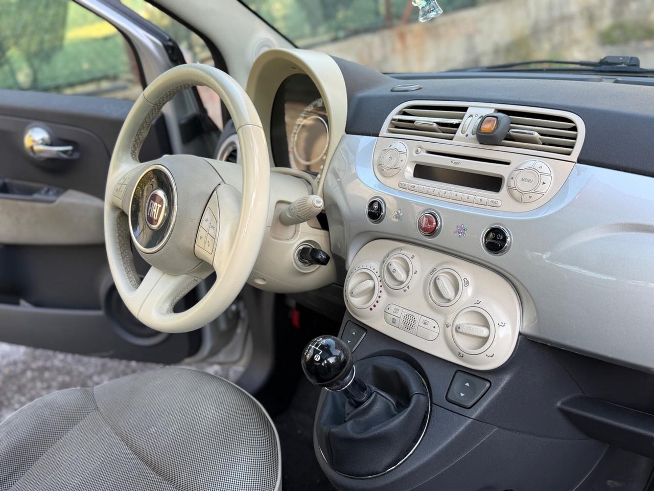 Fiat 500 1.2 benzina lounge 2011 - NEOPATENTATI