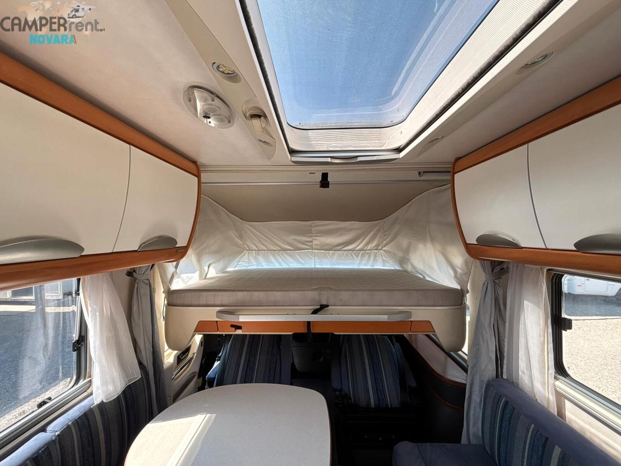 HYMER B654 SL - motorhome con letto alla francese in coda e garage foro 96x87