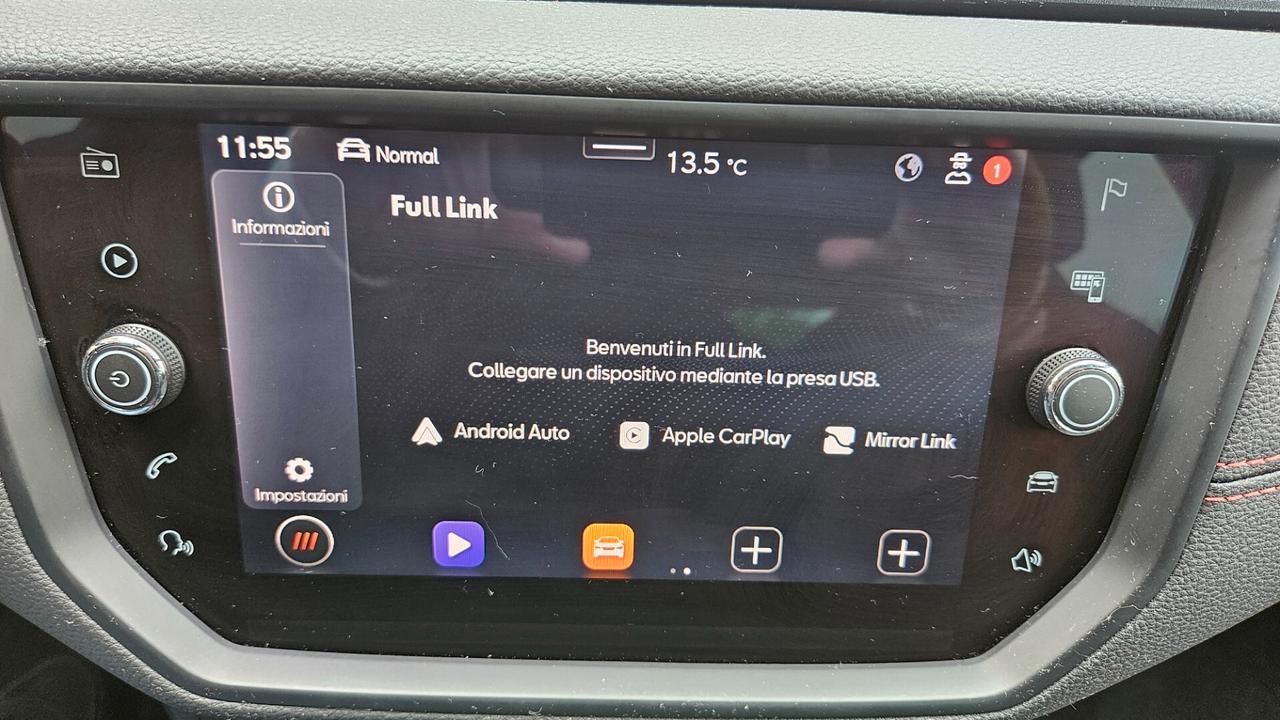 Seat Ibiza 1.0 ecotsi FR 110cv dsg NAVY-SED RISC-FULL LINK