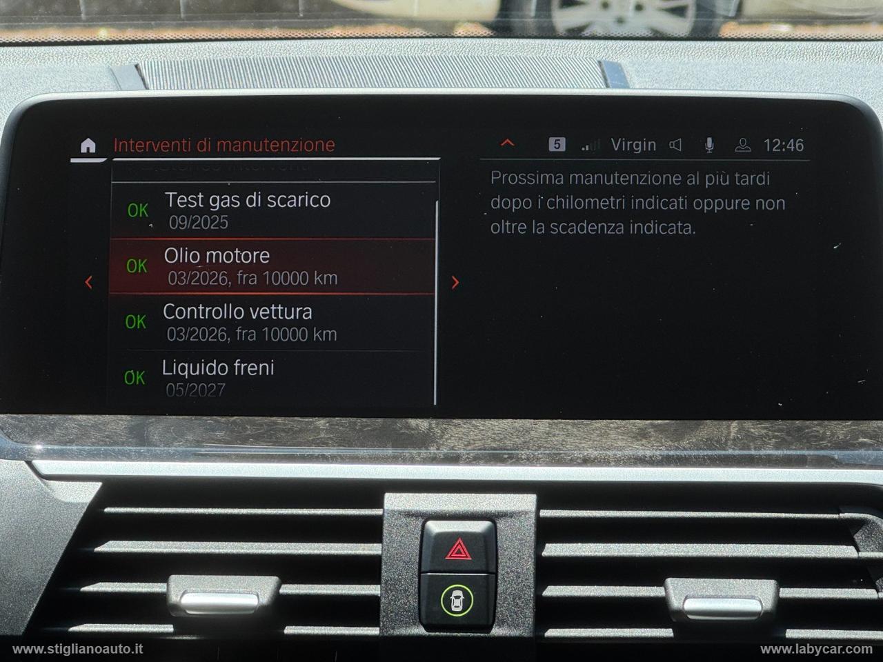 BMW X4 xDrive20d xLine MY 19 Head up display