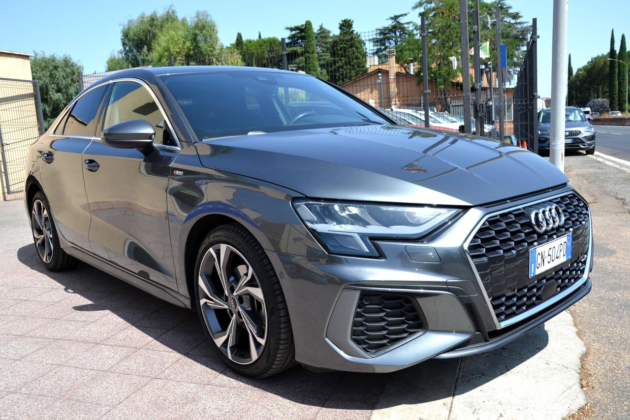 Audi A3 2.0 TDI S-LINE SEDAN **VIRTUAL-LED-PDC*PREZZO VERO