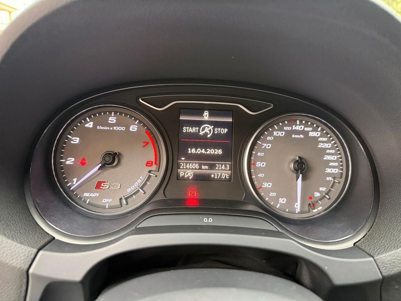 Audi S3 SPB 2.0 TFSI 300CV Quattro S-Tronic