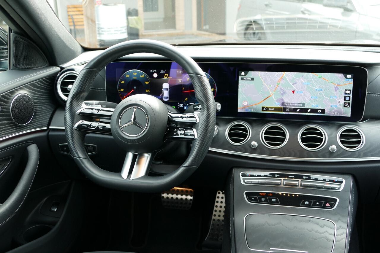 MERCEDES-BENZ E 220d MILD HYBRID 200cv PREMIUM AMG-FULL LED-UFFICIALE MERCEDES