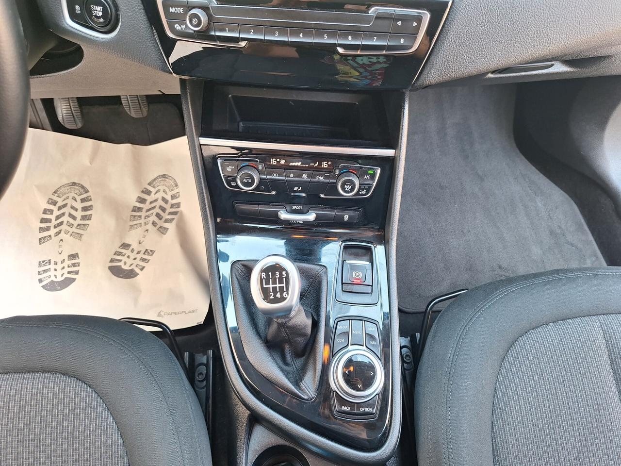 Bmw 216d GRAN TOURER 7 POSTI 2018