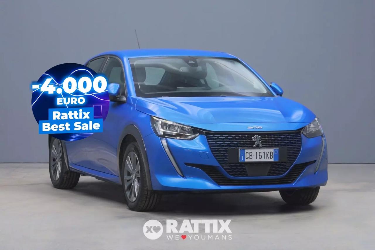 Peugeot e-208 motore elettrico 100KW Allure