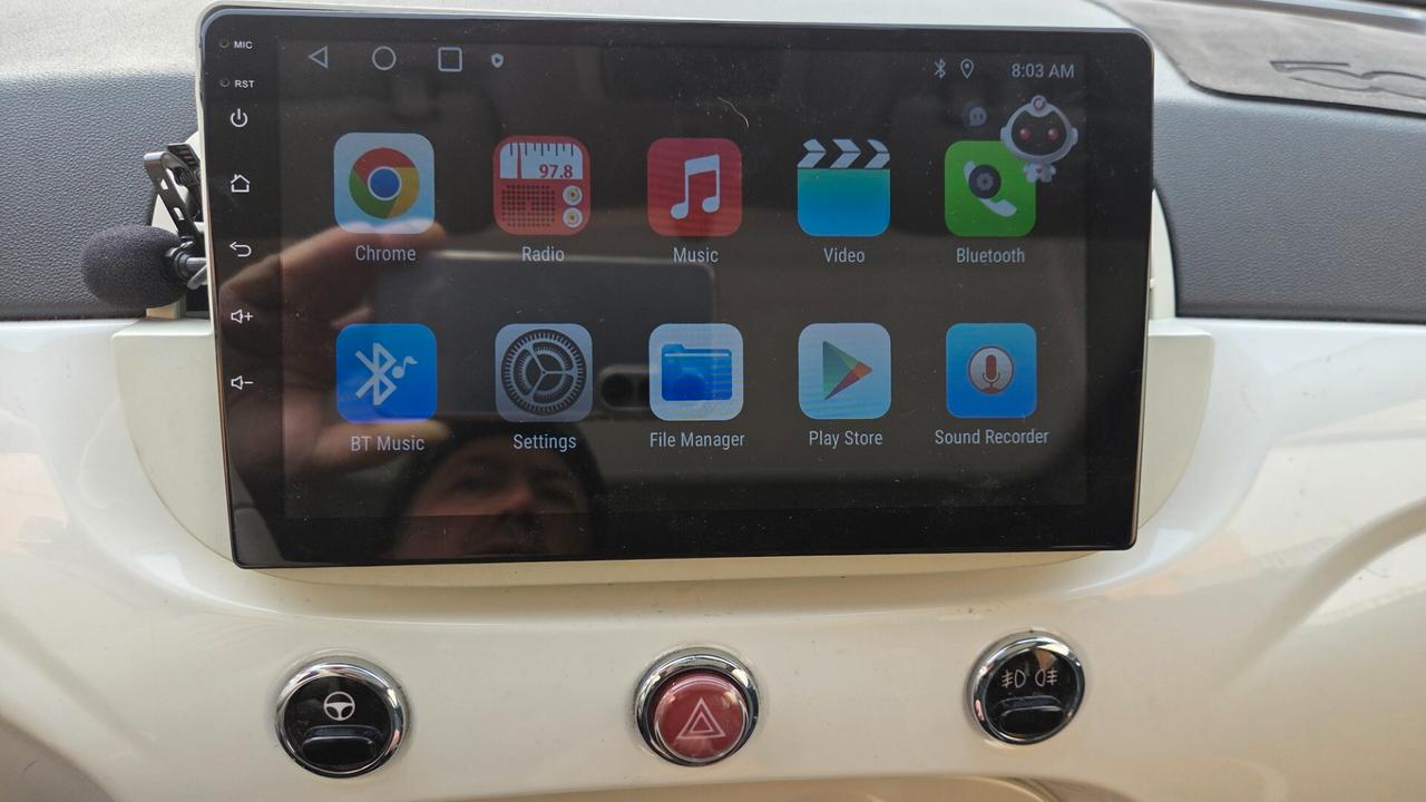 Fiat 500 1.2 GQ interni pelle