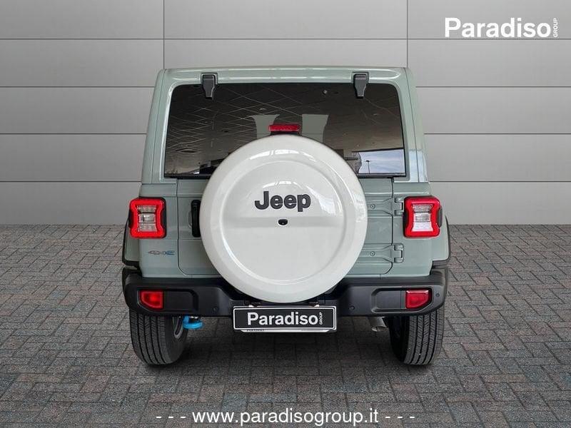 Jeep Wrangler wranler phev Plug-In Hybrid My23 Sahara 2.0 4xe Phev 380cv At8