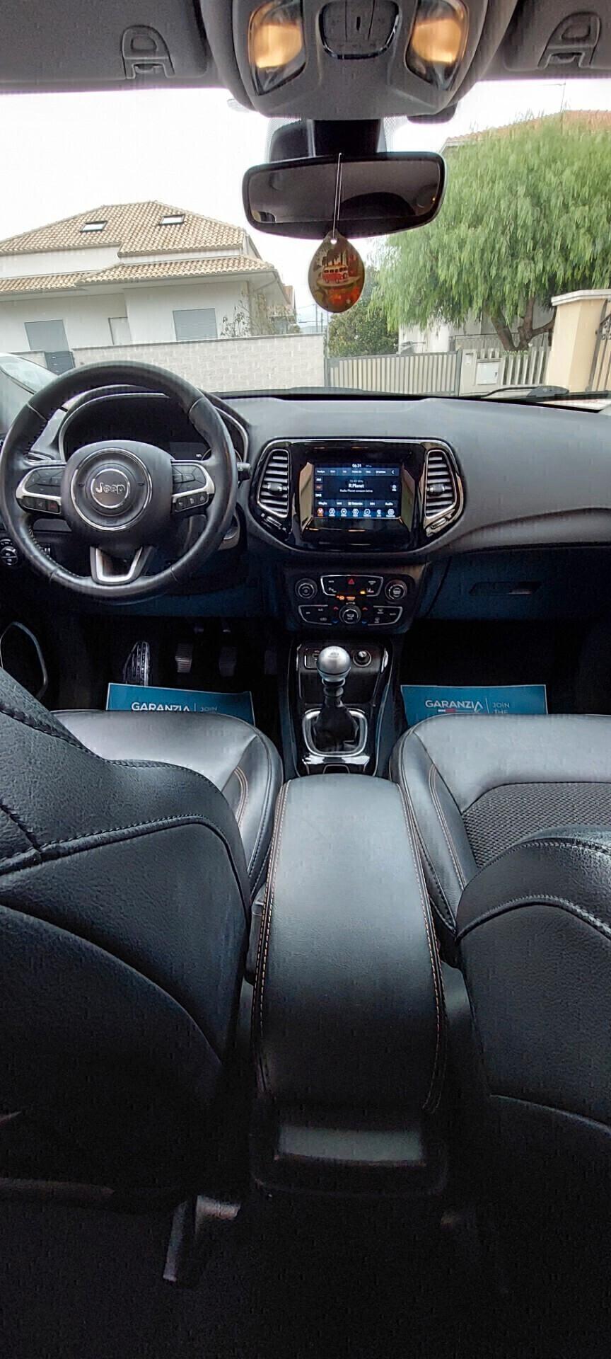 JEEP COMPASS 2WD 1,6 DIESEL 120 CV LIMITED PELLE NAVI TELEFONO LEGA STRAFULL IMPECCABILE