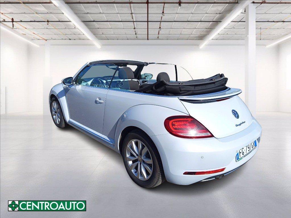 VOLKSWAGEN Maggiolino Cabrio 2.0 tdi Design 110cv del 2017