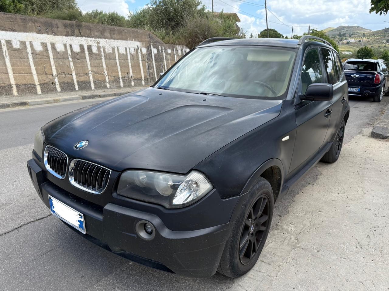 Bmw X3 3.0d 204cv cat Futura BLACK MATT2005