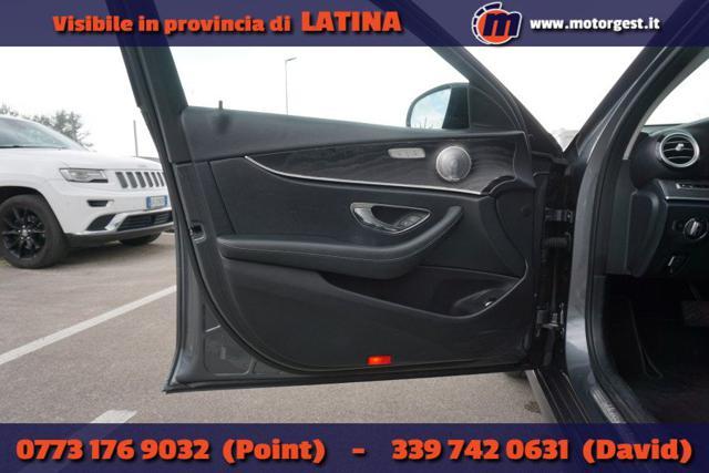 MERCEDES-BENZ E 220 d S.W. Auto Sportplus IVA ESPOSTA