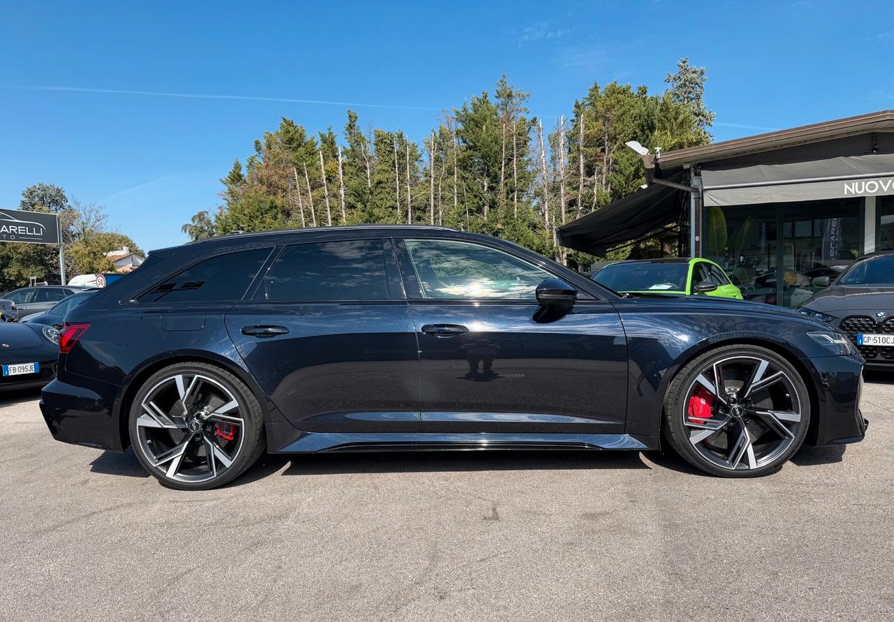 Audi RS6 RS 6 Avant 4.0 TFSI KM DOC/CARBOCERA/TETTO/STRAFULL/SCARICO