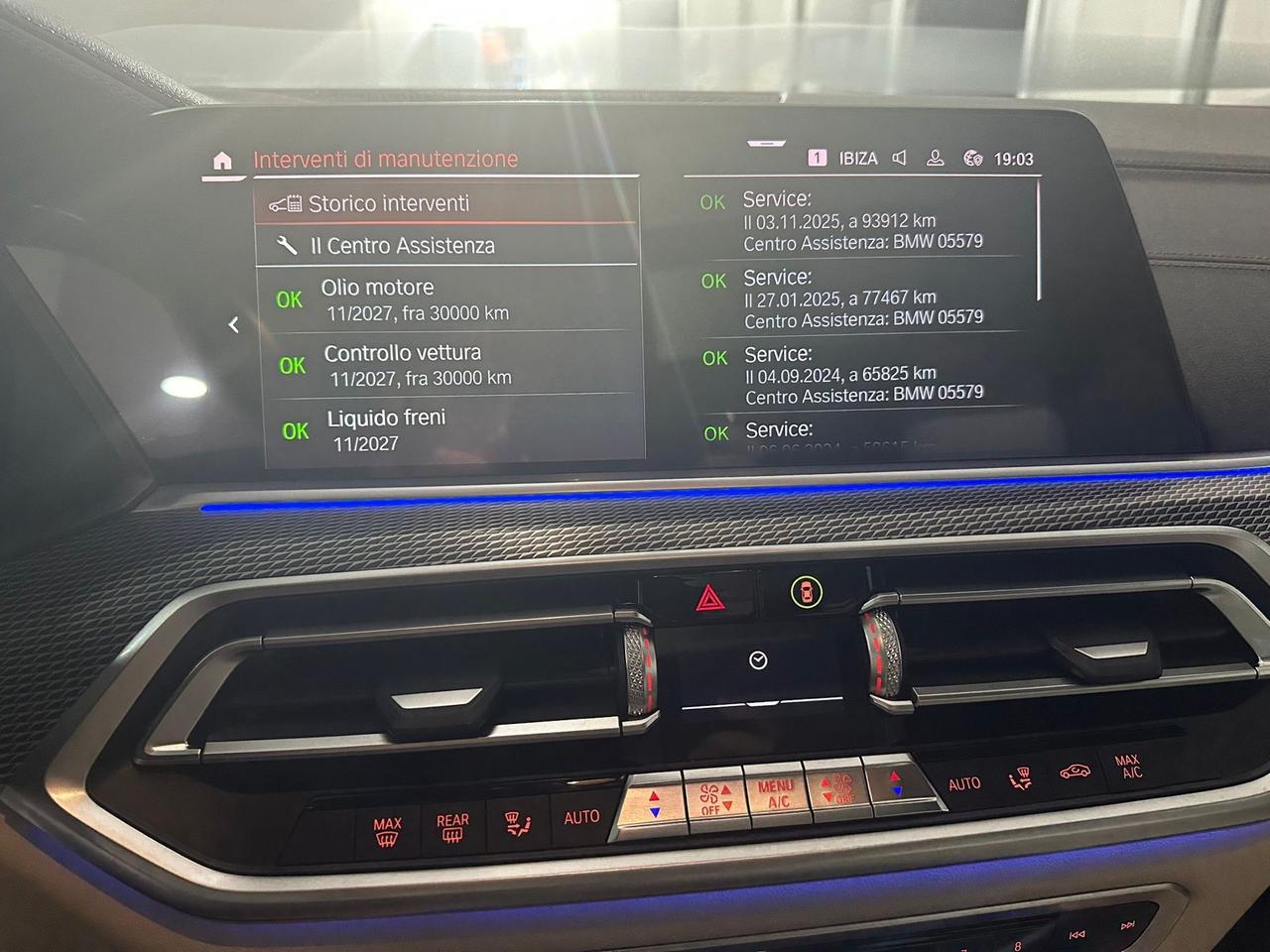 BMW X6 XDRIVE 30d M SPORT TETTO/LUCI AMBIENT/PELLE