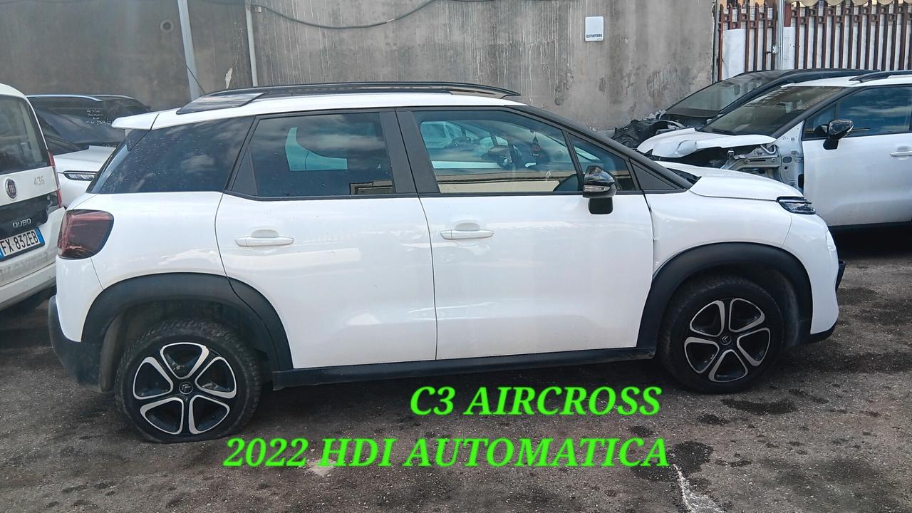 CITROEN C3 AIRCROSS SHINE INCIDENTATA SINISTRATA MONDIALCARS 022