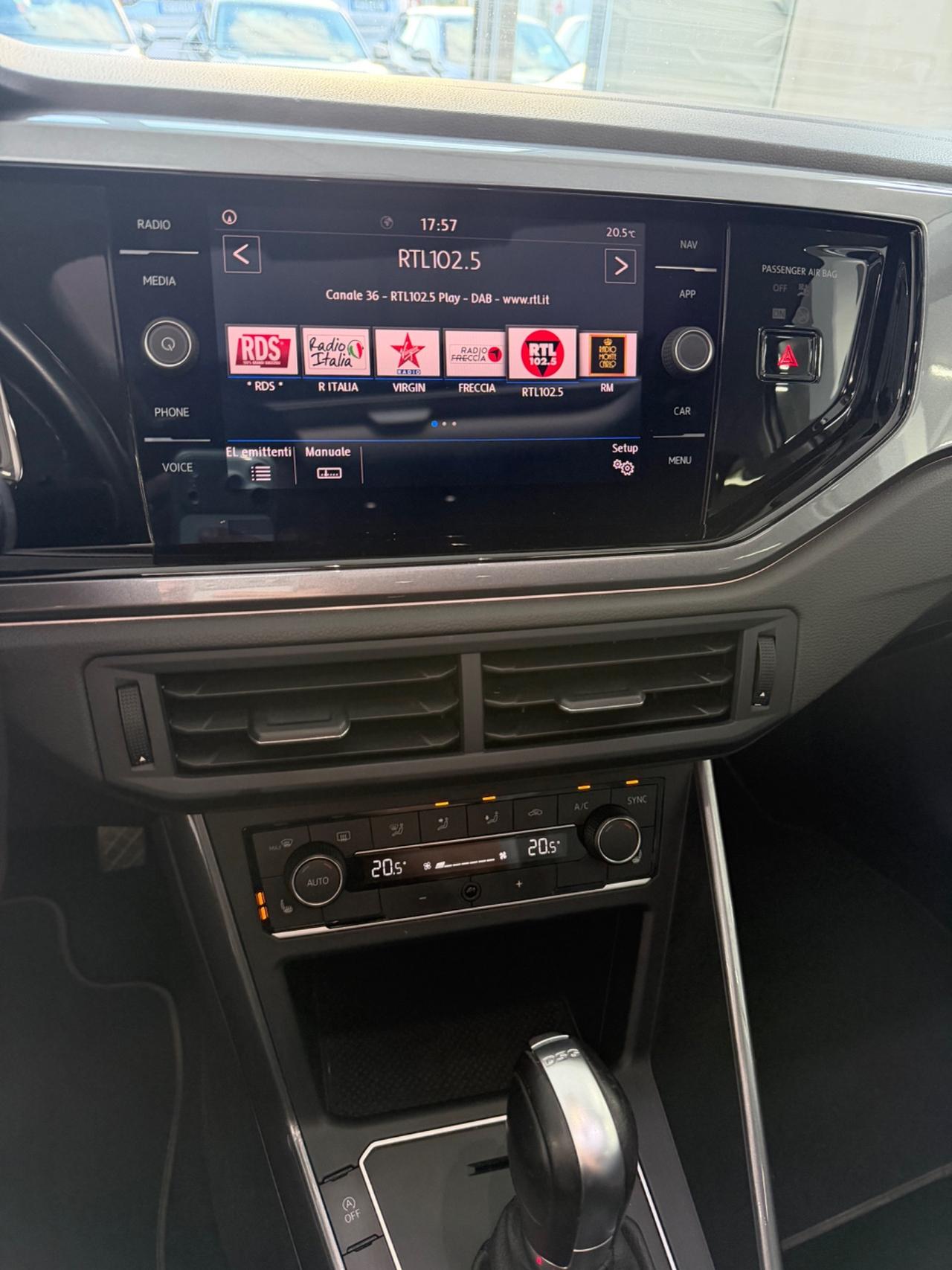VW Polo 1.6 TDI 95 CV DSG TETTO FINANZIABILE