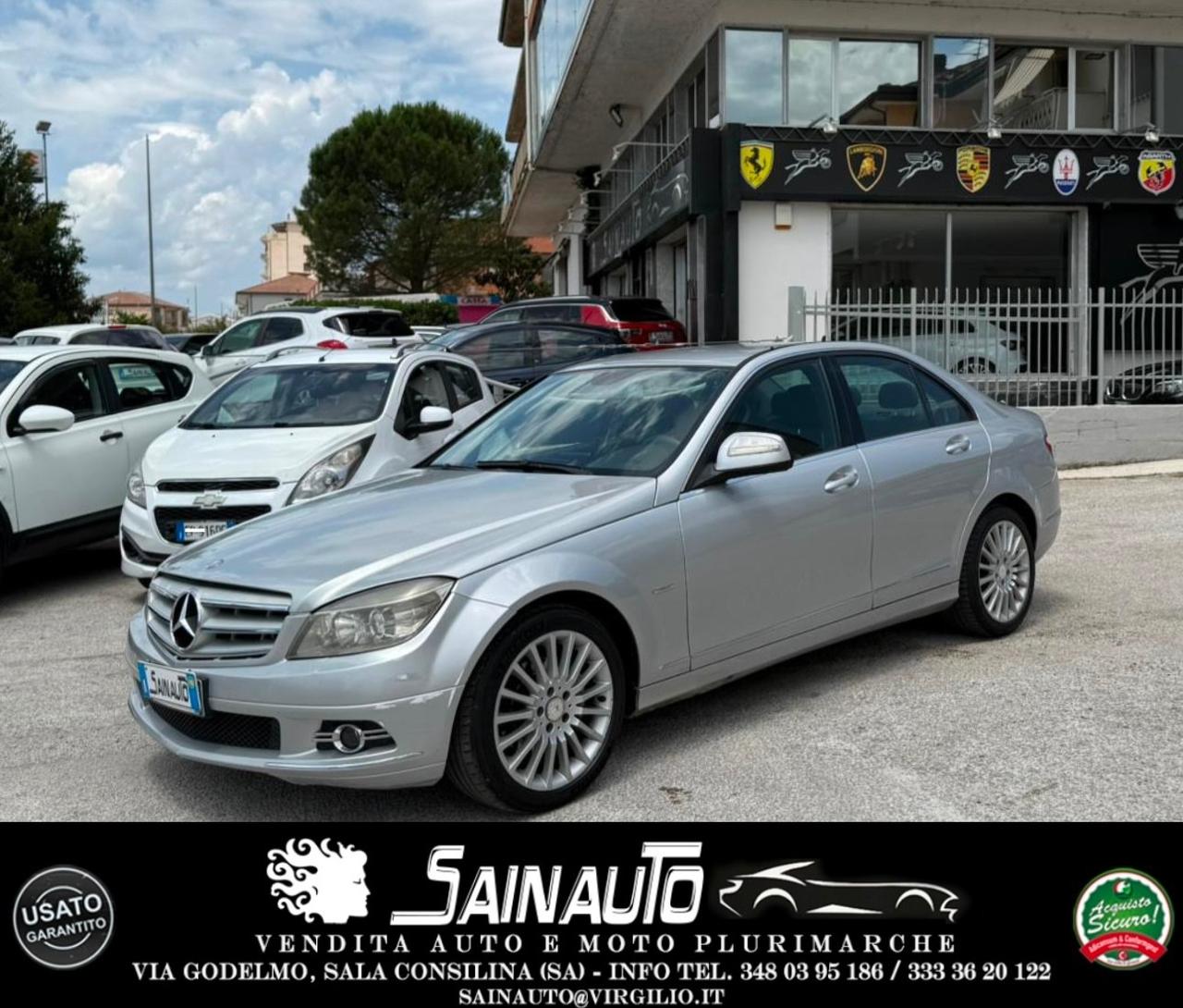 Mercedes-benz C 220 cdi berlina avantgarde motore nuovo