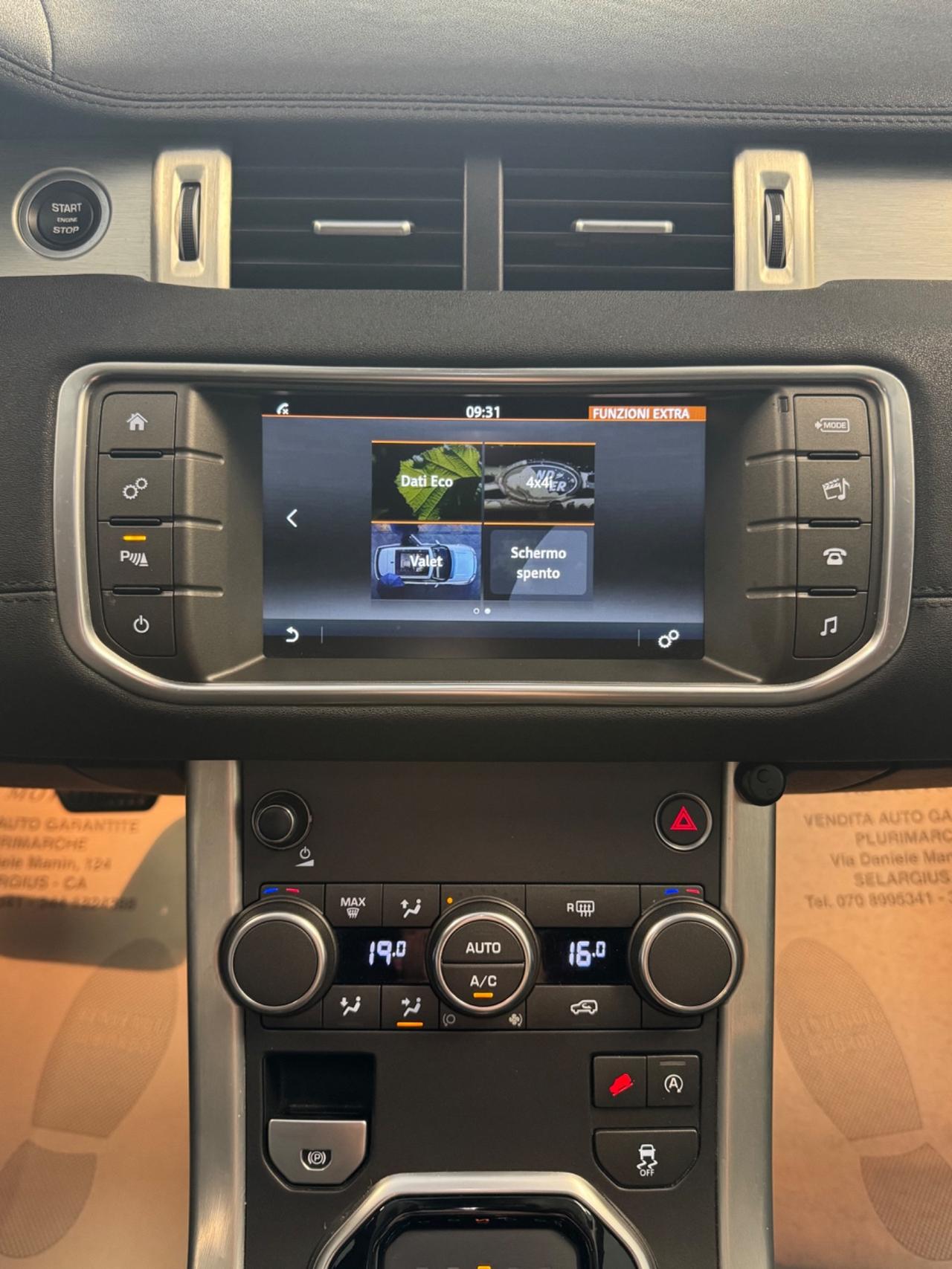 Range Evoque 2.0 TD4 150 CV HSE IVA ESPOSTA