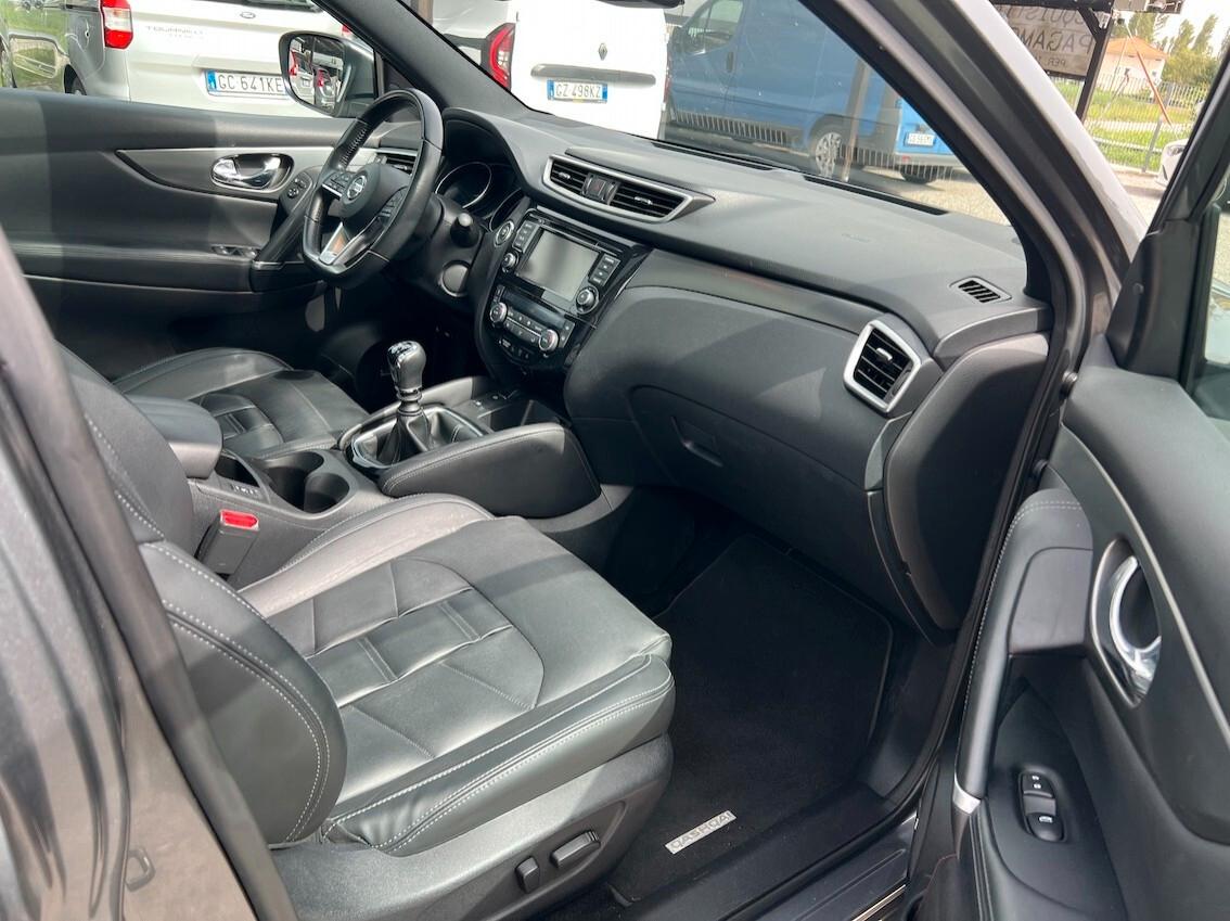 Nissan Qashqai 1.3 dig-t Tekna 160cv TETTO PELLE LED 1 PROPR.