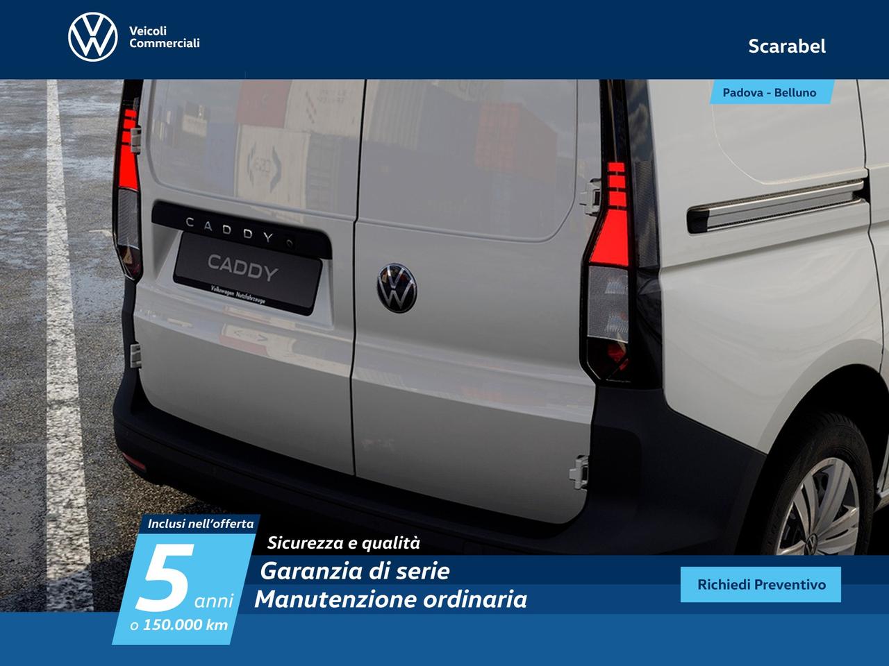 Volkswagen Caddy cargo 2.0 tdi 102cv business my24