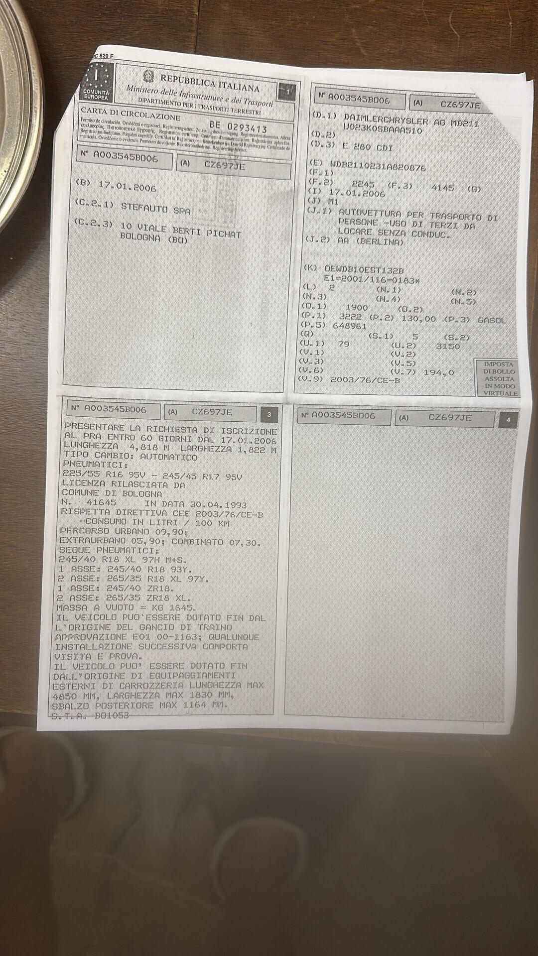 Mercedes-benz E 280 CDI cat Avantgarde