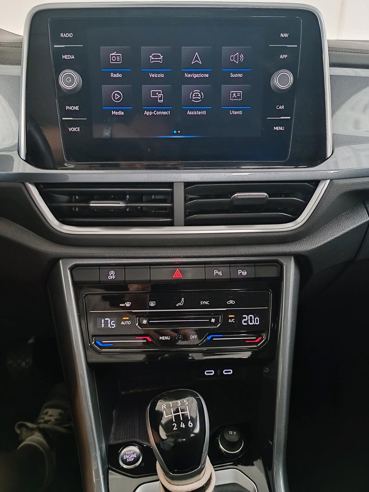 Volkswagen T-Roc 1.0 tsi STYLE 110cv UFFICIALE VOLKSWAGEN