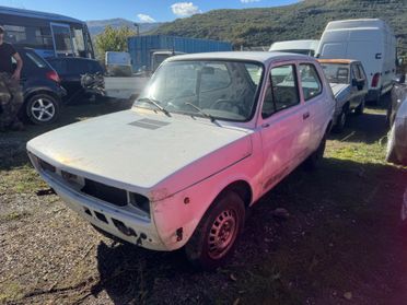 Fiat 127 900 2p. C Asi documenti e targhe nere