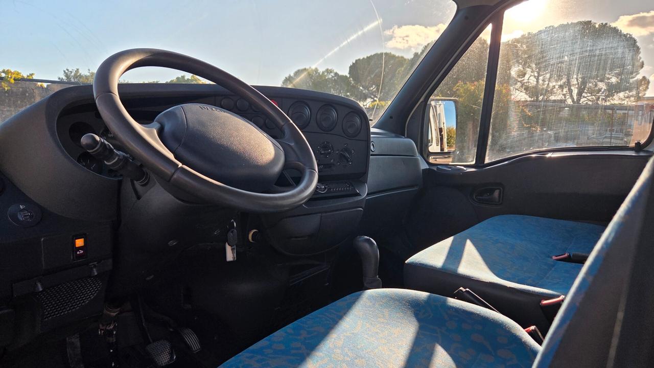 Iveco daily 35 C 13 doppia cab. 7 posti Ribaltabile trilat.