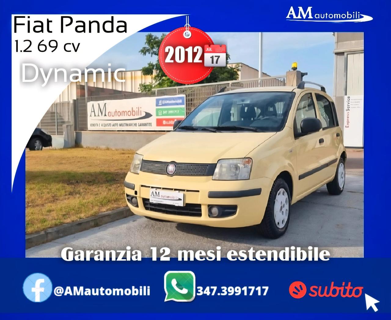 Fiat Panda 1.2 69 CV Dynamic