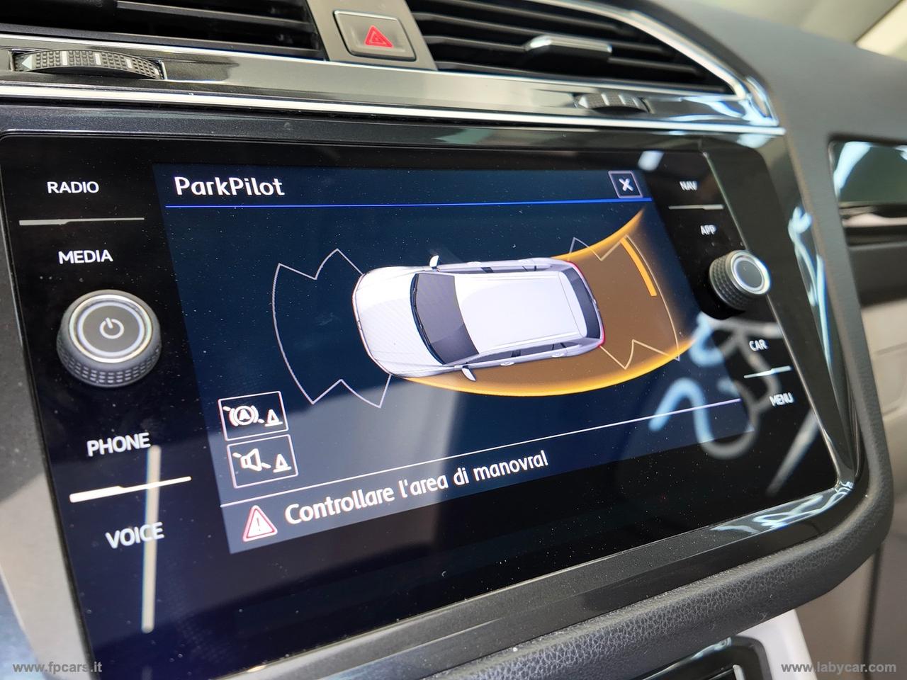 VOLKSWAGEN Tiguan 2.0 TDI DSG Advanced BMT TETTO APRIBILE