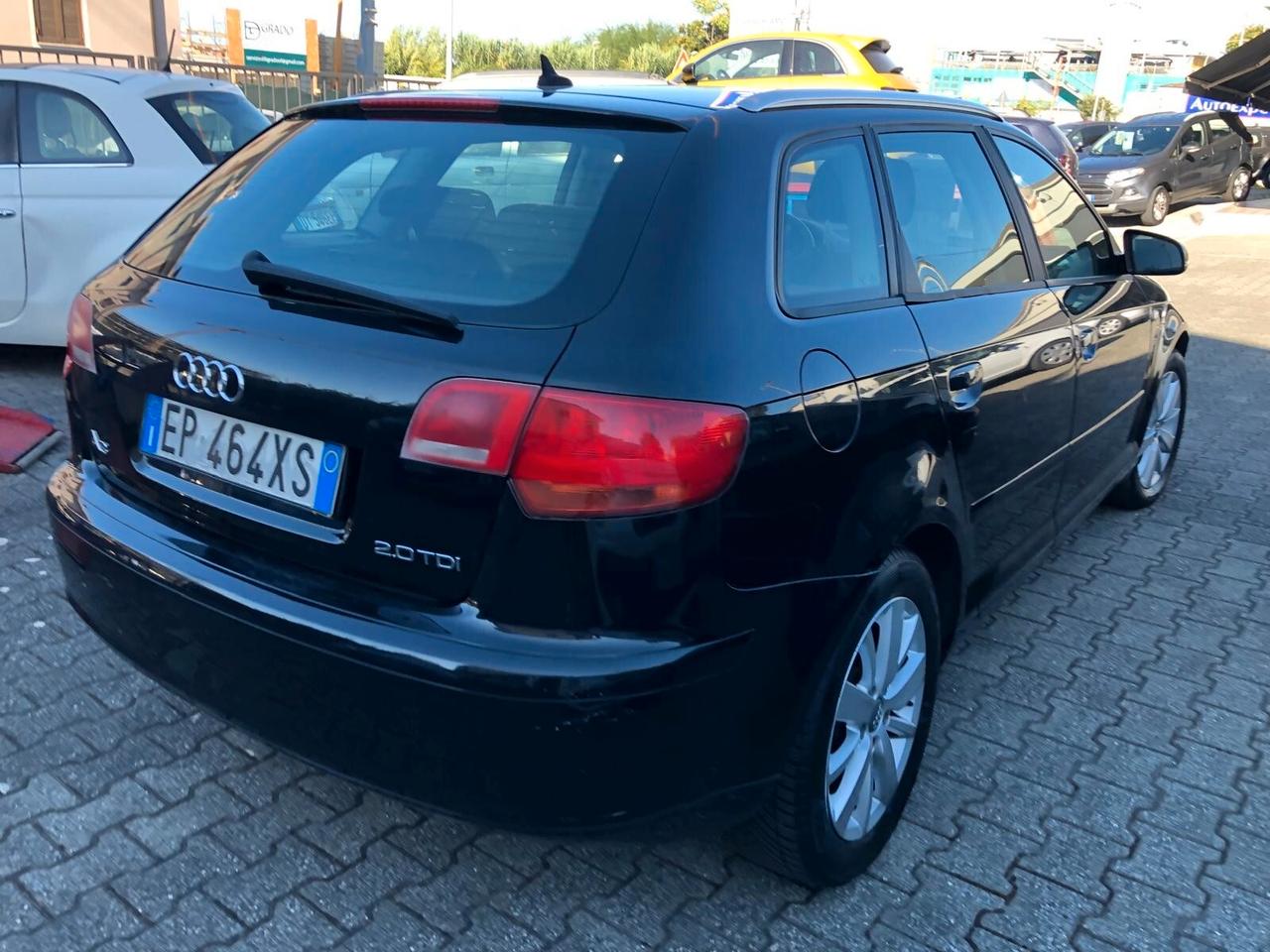 Audi A3 2.0 TDI F.AP. Ambition GARANZIA 12 MESI POSSIBILTA' DI GARANZIA EUROPEA DELLA CONFORMGEST VALIDA 12 MESI