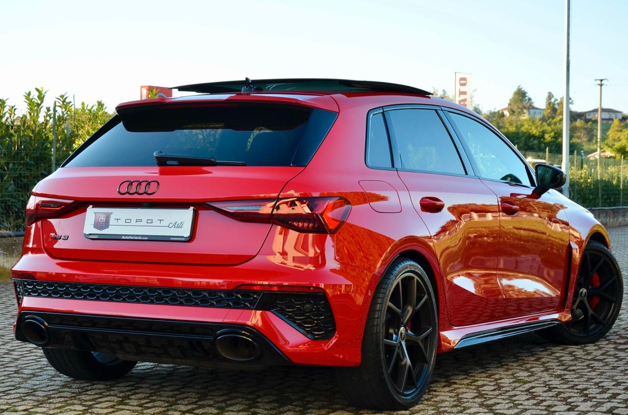AUDI RS3 SPORTBACK 2.5 TFSI QUATTRO 400cv S-TRONIC, ECCELLENTI CONDIZIONI, SERVICE AUDI, TETTO, MATRIX, HI-FI BANG&OLUFSEN, DYNAMIC PACK, PERMUTE