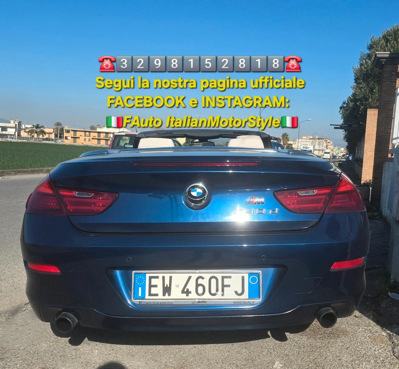 Bmw 640 640d Cabrio Futura