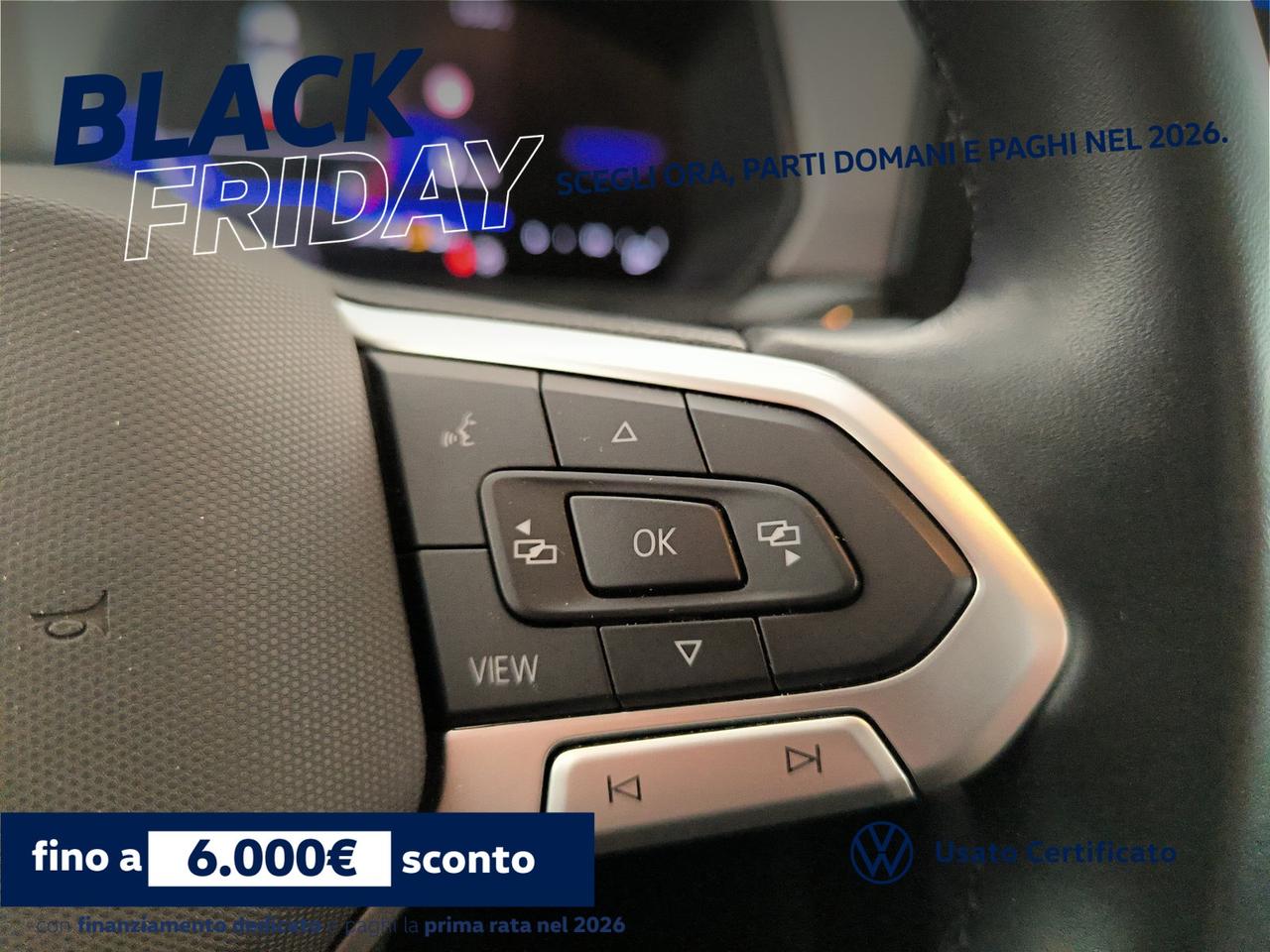 Volkswagen T-Cross 1.0 tsi life 95cv