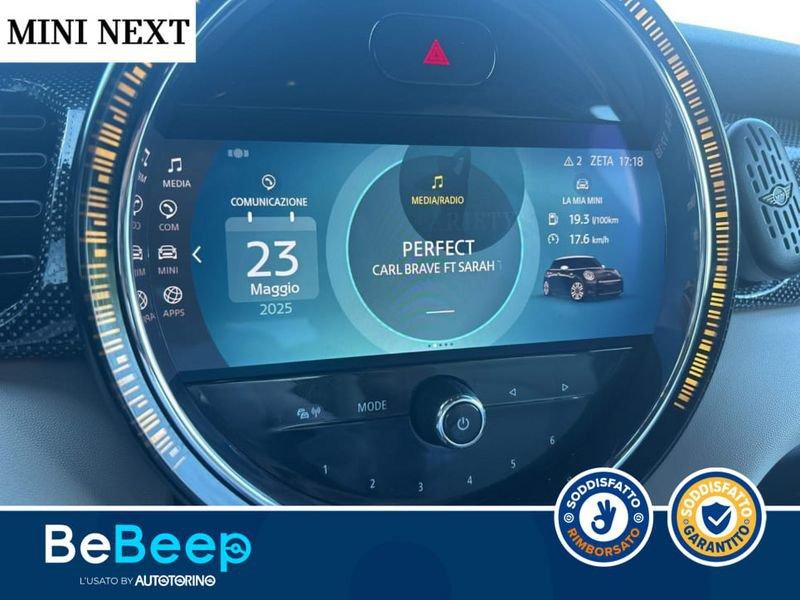 MINI Mini 5 porte MINI 5P 1.5 COOPER YOURS AUTO