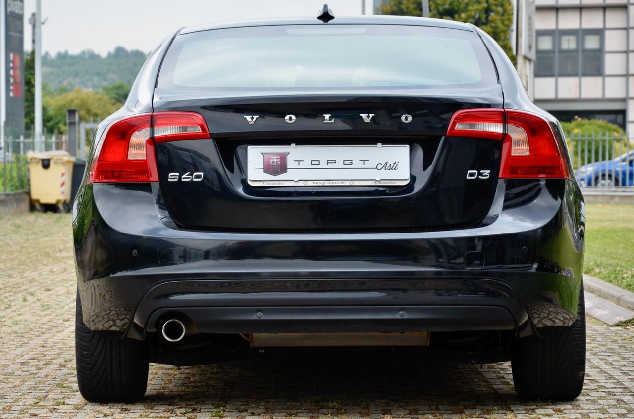 VOLVO S60 2.0 D3 KINETIC 136cv GEARTRONIC, UFF ITALIANA, SERVICE CON FATTURE, NAVI, BLUETOOTH, PERMUTE