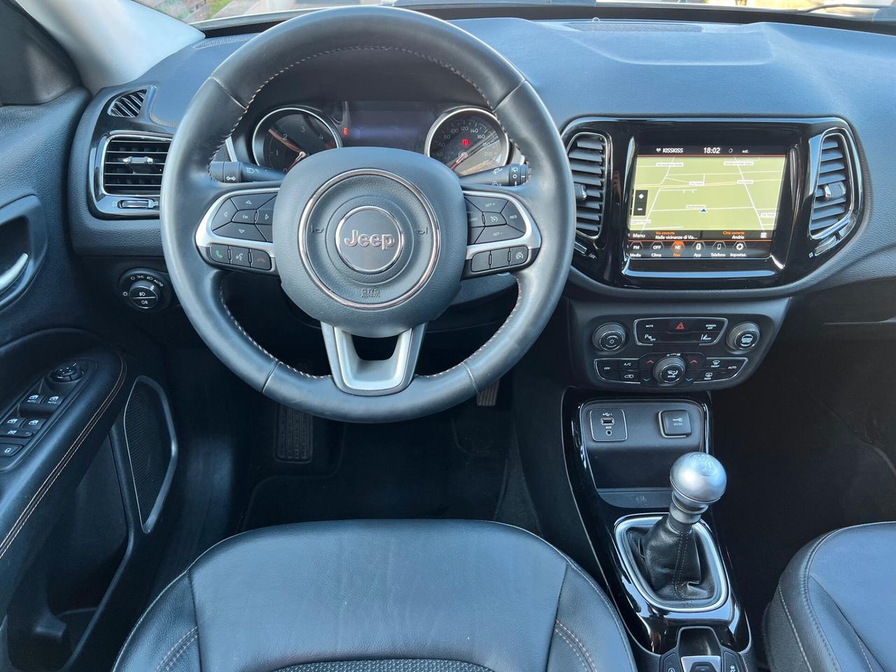 Jeep Compass 1.6 mjt Limited 2wd 120cv my19 LED/NAVI/PELLE/18;