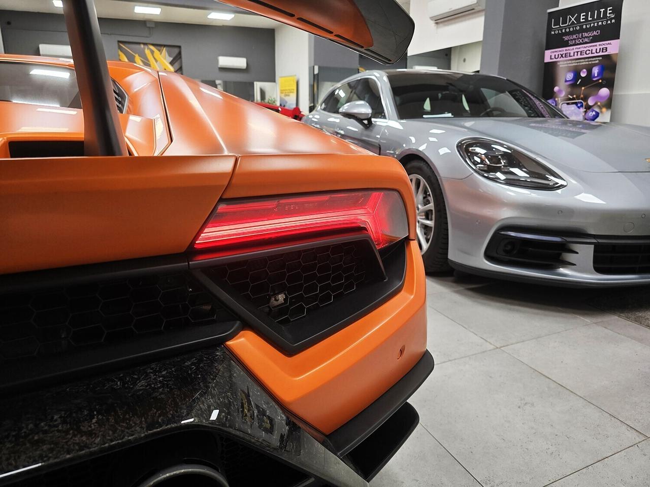 Lamborghini Huracan Coupe 5.2 Performante 640 awdLIFT _ PELLICOLA FULL PPF _ SERVICE BOOK FULL_ ALCANTARA _ ARANCIO OPACO ANTHEUS
